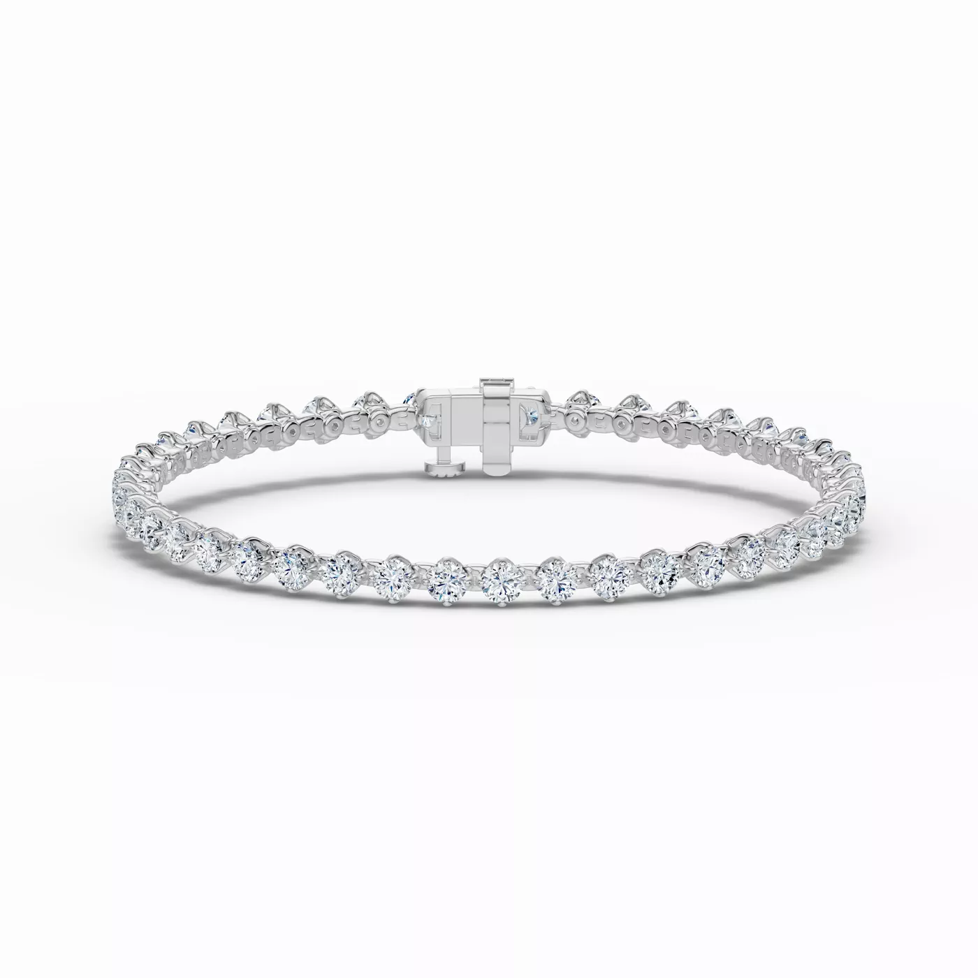 Diamonds, Uninterrupted Platinum Engagement Ring