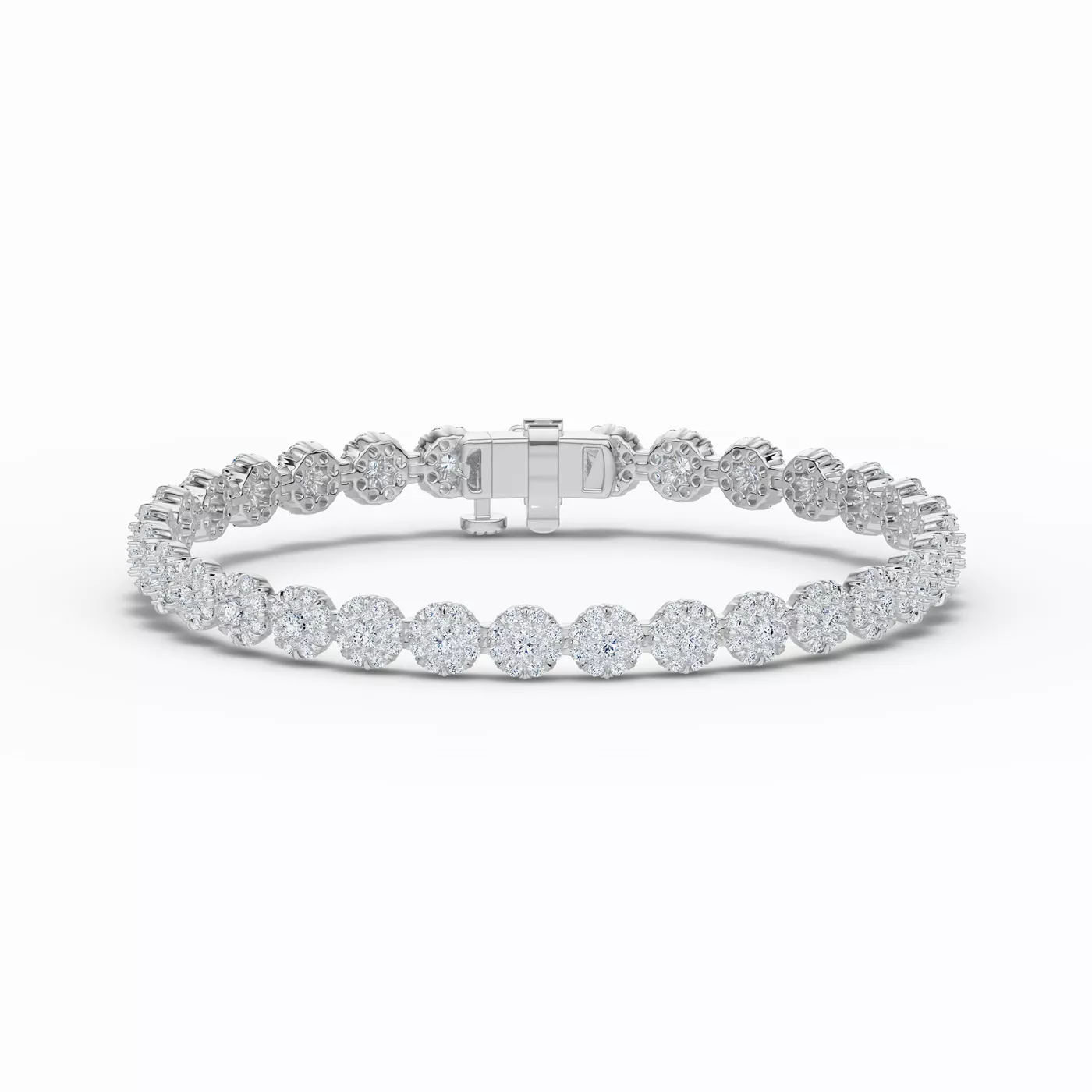 Diamonds, Uninterrupted Platinum Engagement Ring