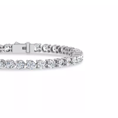 Three-Prong Diamond Tennis Bracelet (10 ct. tw.)
