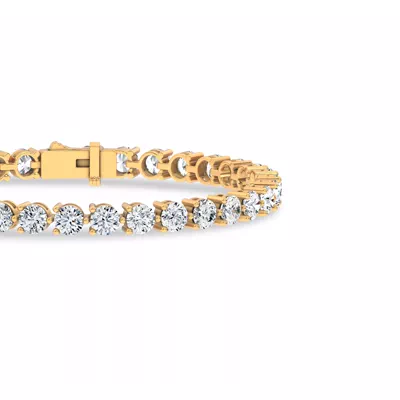 Three-Prong Diamond Tennis Bracelet (10 ct. tw.)
