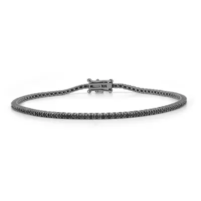 Black Diamond Bracelet With Black Rhodium Plating (1.15ct. tw.)