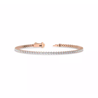 Three-Prong Lab Diamond Tennis Bracelet (2 ct. tw.)