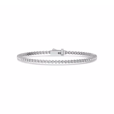 Three-Prong Lab Diamond Tennis Bracelet (2 ct. tw.)