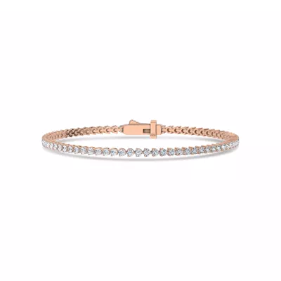 Three-Prong Diamond Tennis Bracelet (2 ct. tw.) - 6.5 In.