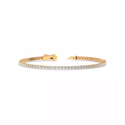 Three-Prong Lab Diamond Tennis Bracelet (2 ct. tw.)