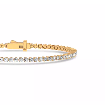 Three-Prong Lab Diamond Tennis Bracelet (2 ct. tw.)