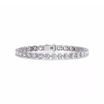 Three-Prong Diamond Tennis Bracelet (11 ct. tw.) - 6.5 In.