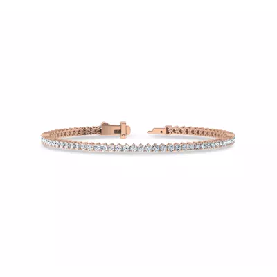 Three-Prong Lab Diamond Tennis Bracelet (3 ct. tw.)