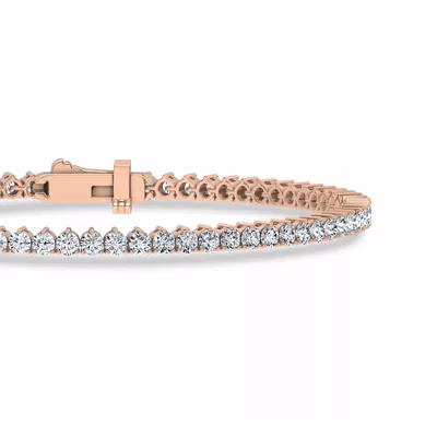Three-Prong Lab Diamond Tennis Bracelet (3 ct. tw.)