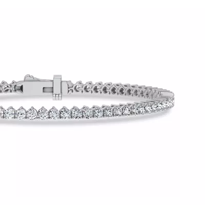 Three-Prong Lab Diamond Tennis Bracelet (3 ct. tw.)