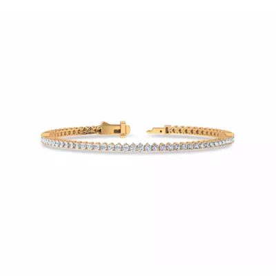 Three-Prong Lab Diamond Tennis Bracelet (3 ct. tw.)