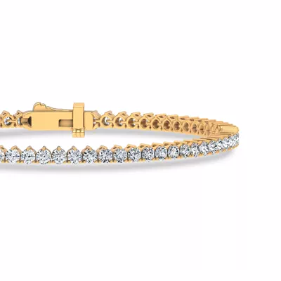 Three-Prong Lab Diamond Tennis Bracelet (3 ct. tw.)