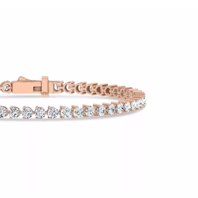 Three-Prong Diamond Tennis Bracelet (4 ct. tw.)