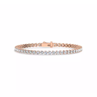 Three-Prong Lab Diamond Tennis Bracelet (4 ct. tw.)