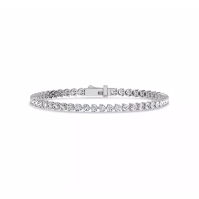Three-Prong Diamond Tennis Bracelet (4 ct. tw.) - 7.5 In.
