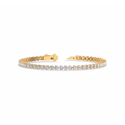 Three-Prong Diamond Tennis Bracelet (4 ct. tw.)
