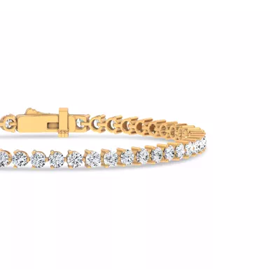 Three-Prong Lab Diamond Tennis Bracelet (4 ct. tw.)