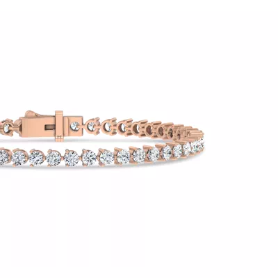 Three-Prong Lab Diamond Tennis Bracelet (5 ct. tw.)