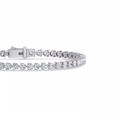 Three-Prong Diamond Tennis Bracelet (5 ct. tw.) - 7.5 In.