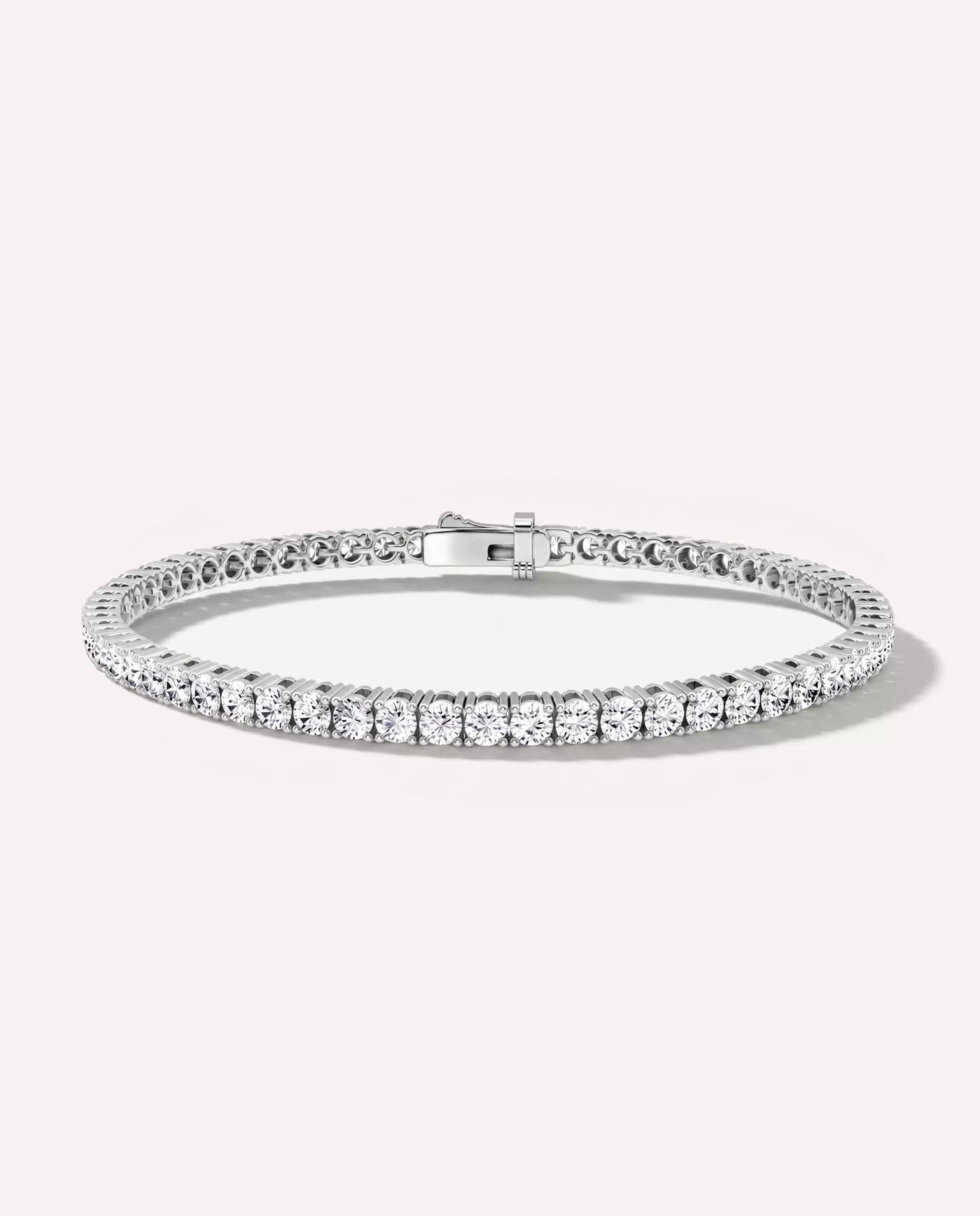 Lab Diamond Silver Tennis Bracelet (5 ct. tw.)