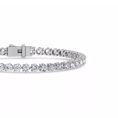 Three-Prong Lab Diamond Tennis Bracelet (7 ct. tw.)