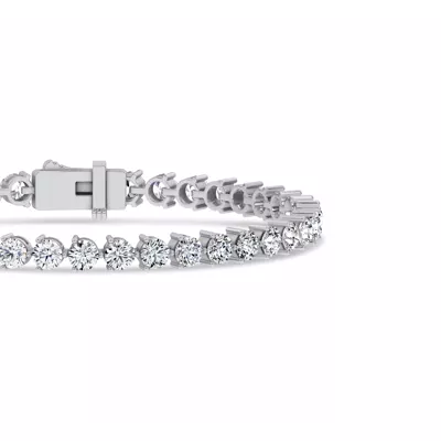 Three-Prong Diamond Tennis Bracelet (8 ct. tw.)