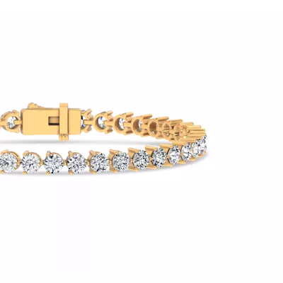 Three-Prong Diamond Tennis Bracelet (8 ct. tw.)