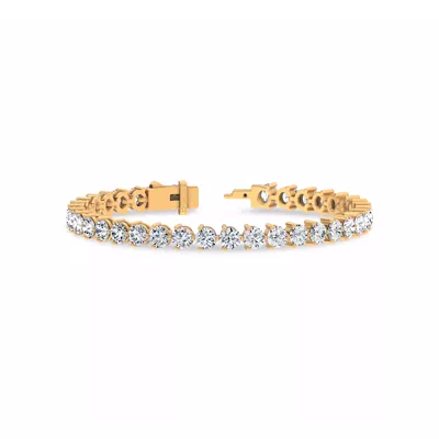Three-Prong Lab Diamond Tennis Bracelet (9 ct. tw.)
