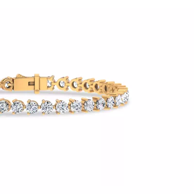 Three-Prong Lab Diamond Tennis Bracelet (9 ct. tw.)
