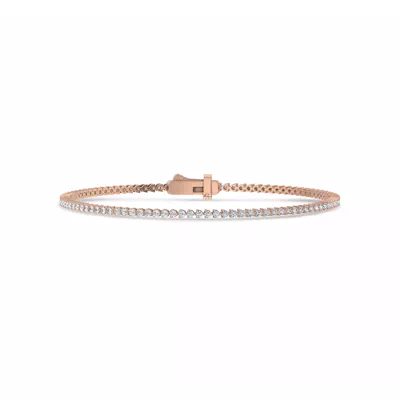 Three-Prong Diamond Tennis Bracelet (1ct. tw.)
