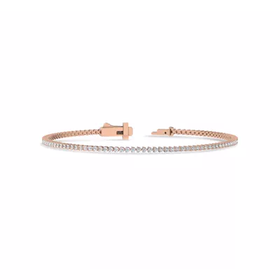 Three-Prong Diamond Tennis Bracelet (1ct. tw.)