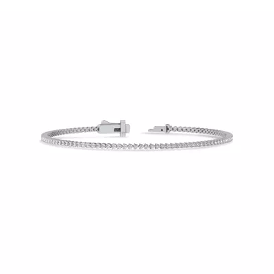 Three-Prong Diamond Tennis Bracelet (1ct. tw.)