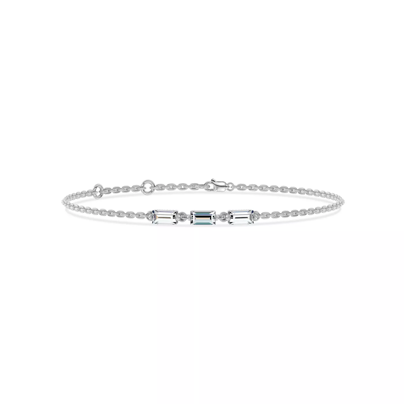 Refined Proportions 14K White Gold Engagement Ring