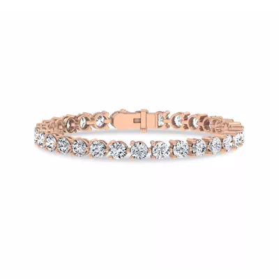 Three-Prong Diamond Tennis Bracelet (12 ct. tw.) - 6.5 In.
