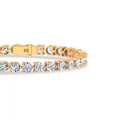 Three-Prong Diamond Tennis Bracelet (12 ct. tw.)