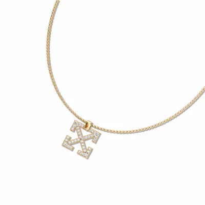 Double Arrow Lab Diamond Necklace by Off-White