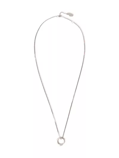 Hex Nut Solitaire Lab Diamond Necklace by Off-White