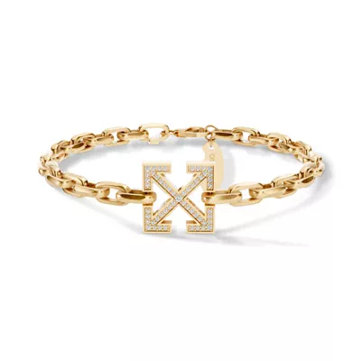Double Arrow Lab Diamond Bracelet by Off-White