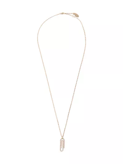 Paperclip Lab Diamond Necklace by Off-White