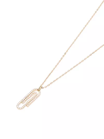 Paperclip Lab Diamond Necklace by Off-White
