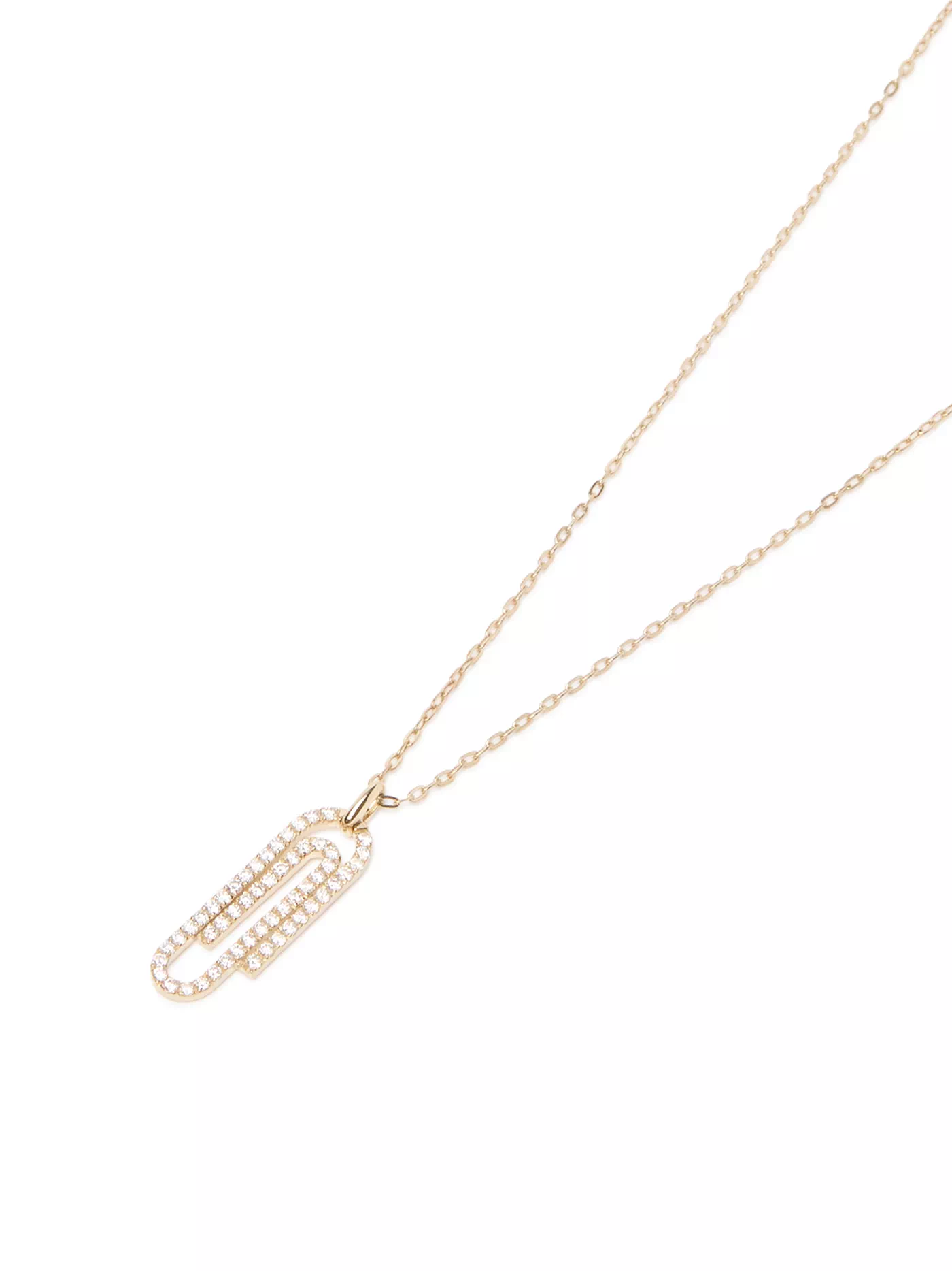 Paperclip Lab Diamond Necklace by Off-White