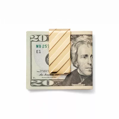 Shadow Stripe Money Clip by Off-White