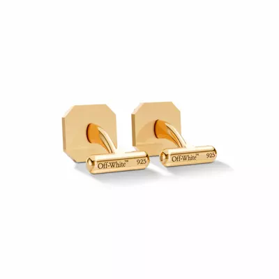 Double Arrow Lapis Cuff Links by Off-White