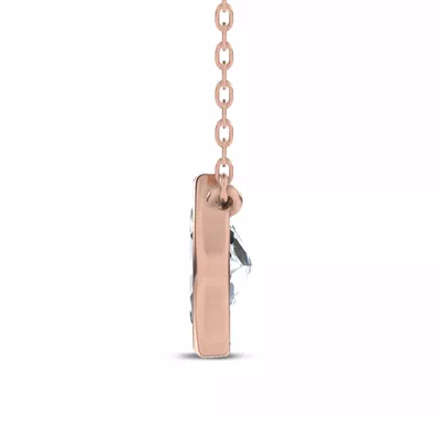 Maravina Bezel Lab Pendant by Christian Siriano