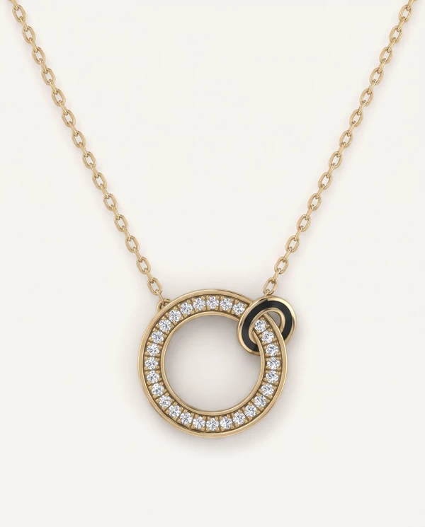 items Midnight Noir Pavé Loop  By Christian Siriano