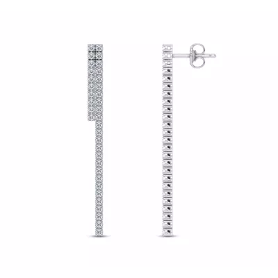 Ligne Duo Lab Diamond Drop Earrings