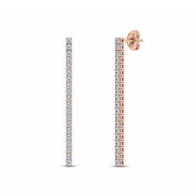 Ligne Lab Diamond Drop Earrings (5/8 ct. tw.)
