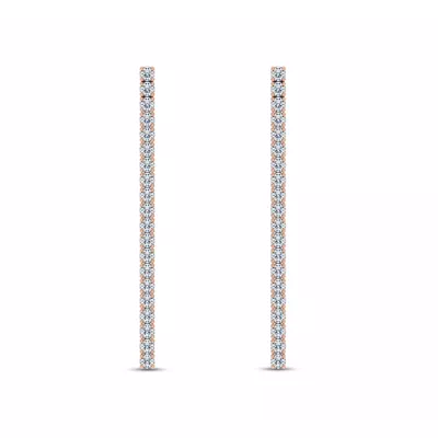 Ligne Diamond Drop Earrings (5/8 ct. tw.)