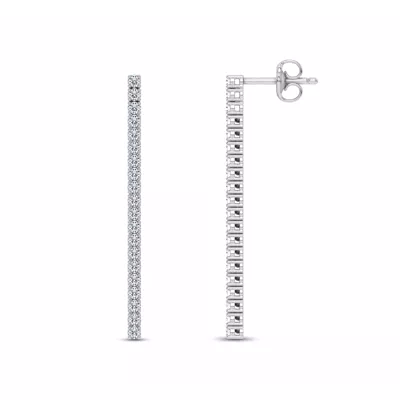 Ligne Lab Diamond Drop Earrings (5/8 ct. tw.)