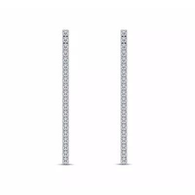 Ligne Diamond Drop Earrings (5/8 ct. tw.)